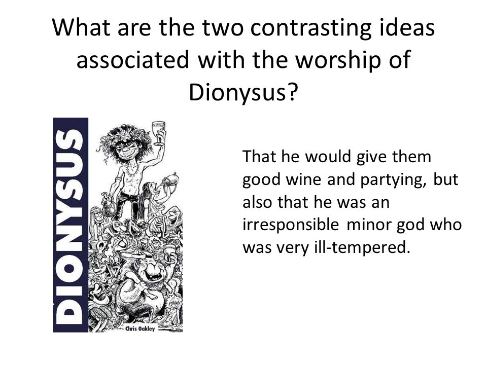 Comparing and contrasting dionysus and demeter